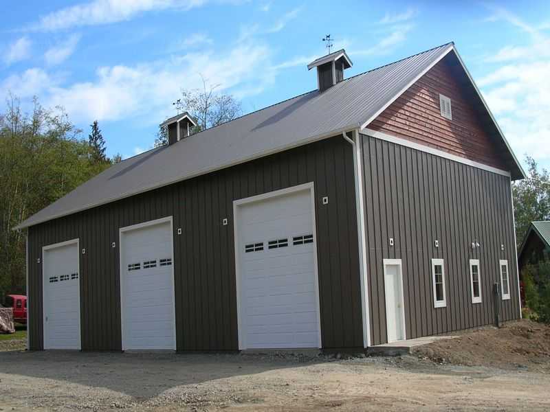 Garages | Pole Barn Builder specializing in Post Frame Buildings