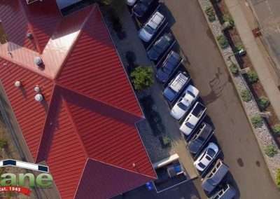 Spane Buildings new coast guard roof in Bellingham Washington